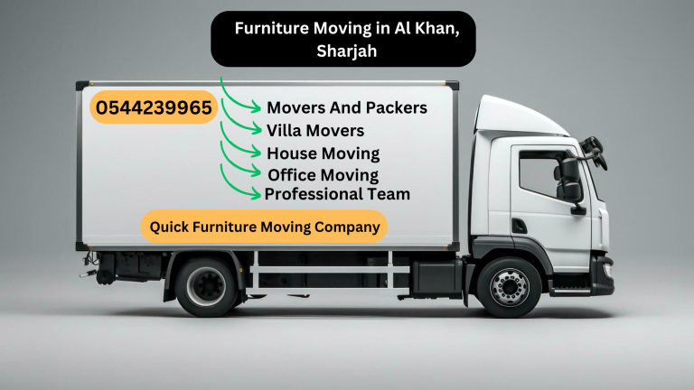 urniture Moving in Al Khan, Sharjah