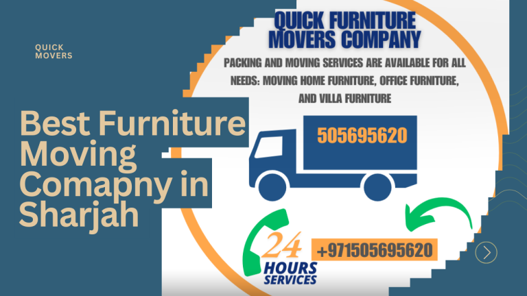 Best Furniture Moving Comapny in Sharjah