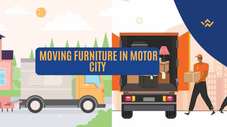 Moving Furniture in Motor City 