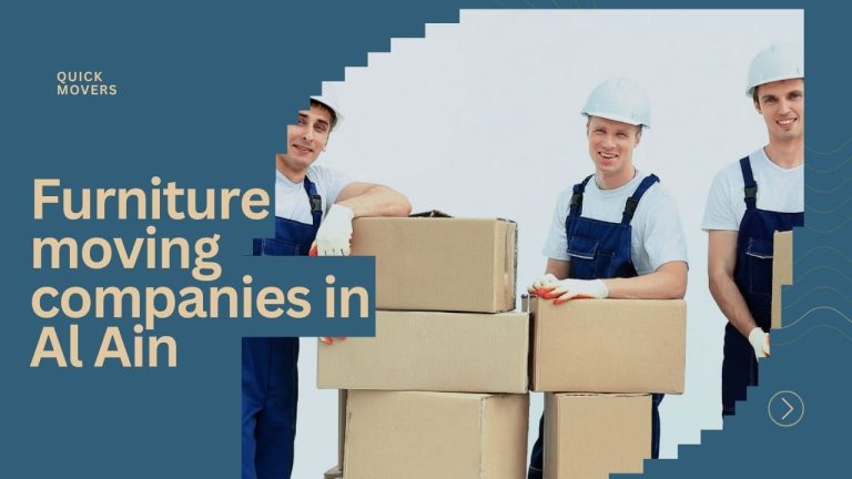 Furniture moving companies in Al Ain