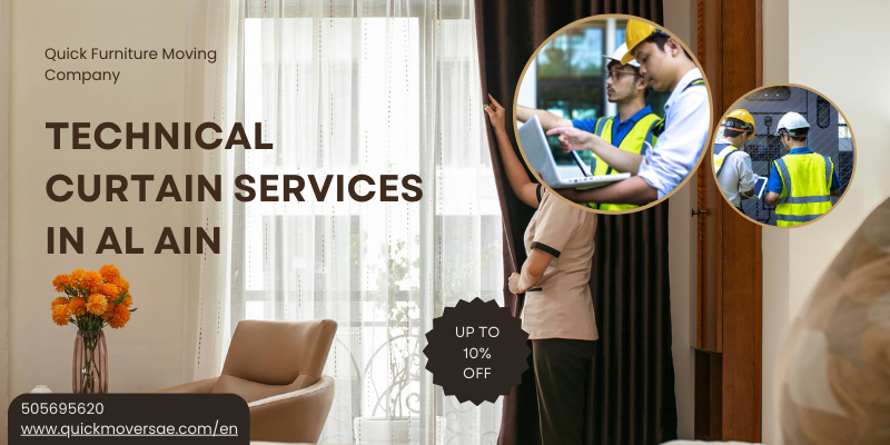 Technical curtain services in Al Ain